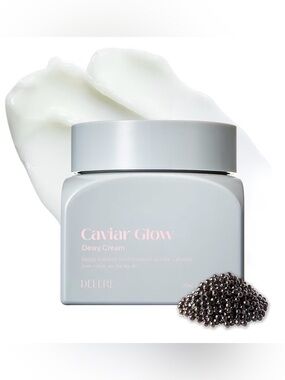 DELERE Caviar Glow Dewy Cream - Anti-aging Skin Cream. 50ml / 1.69 oz. NIB